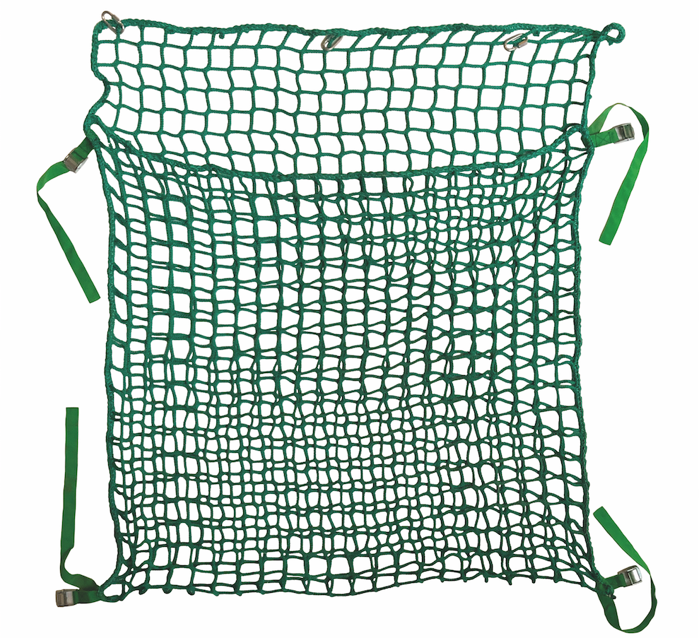 Futternetz-Tasche mit Überwurf