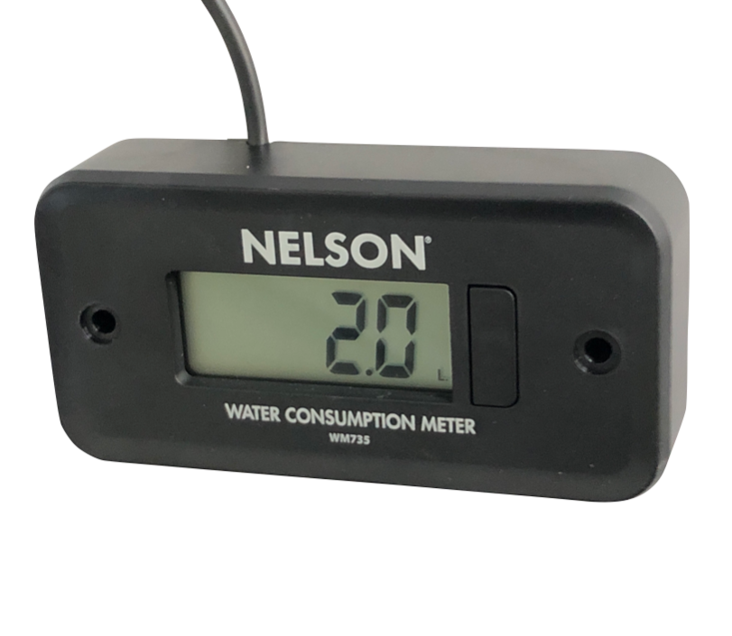 Wasserverbrauchs-Anzeige für NELSON Serie 760