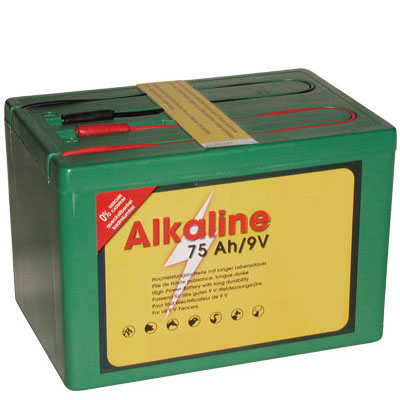 9-Volt-Akaline-Batterie 75 Ah, BAT75